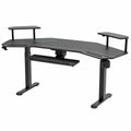EUREKA ERGONOMIC Scrivania Gaming Regolabile Elettricamente 182x76 cm con LED e Accessori