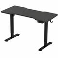 Scrivania Elettrica Regolabile Ergonomica 140x60 cm con Memoria e Anti-Collisione, Nero