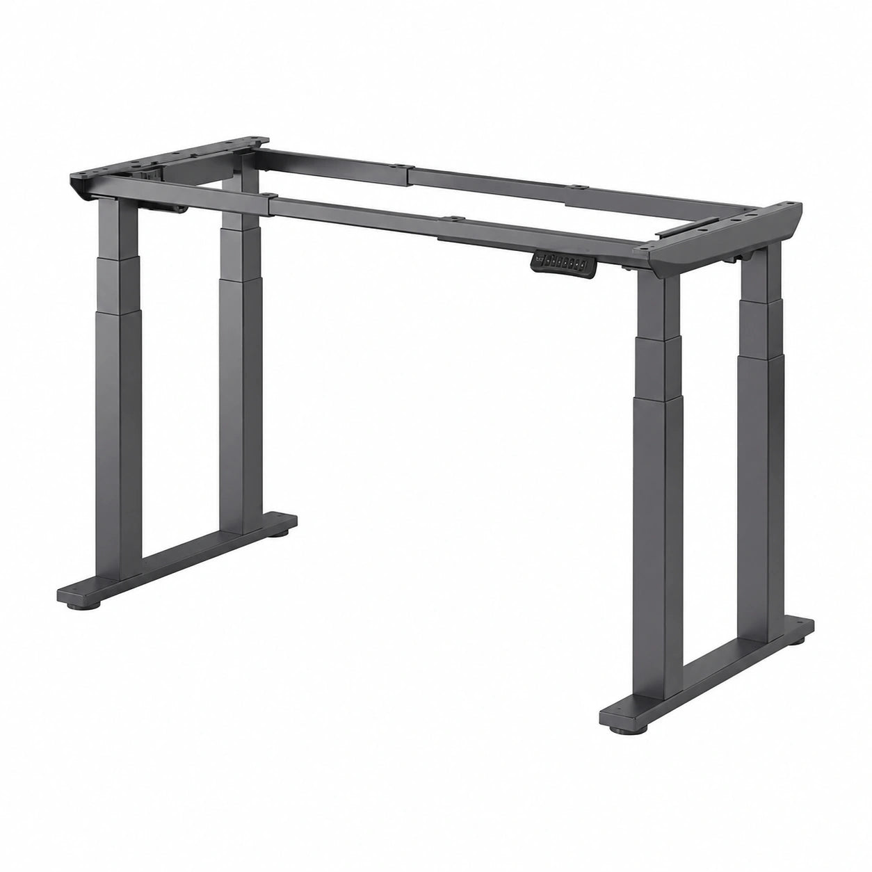 Scrivania Elettrica Titan con Motori Doppio, Memoria & USB, Ergonomica, Supporto 200 kg, Larghezza Regolabile 122-200 cm