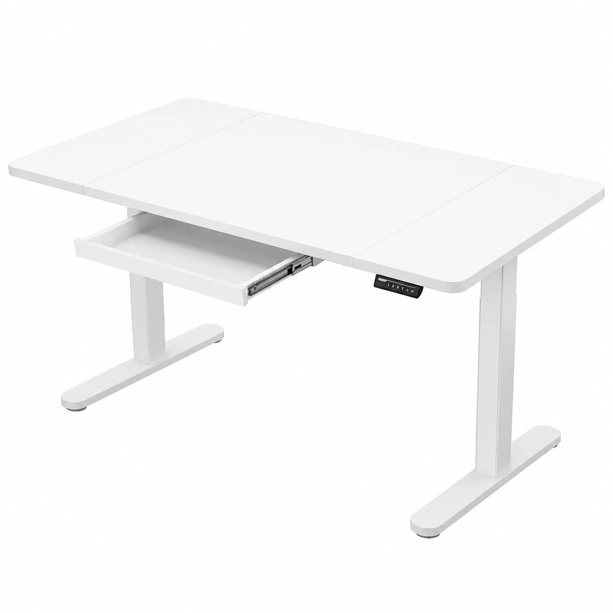 Scrivania Elettrica Regolabile ErGear 160x80 cm con Cassetto e Memoria Intelligente