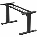 HUANUO Gambe Elettriche Regolabili per Scrivania, Motore Silenzioso, Telaio in Altezza con Portata Fino a 100 kg, Adatto per Piani da 110x180 cm