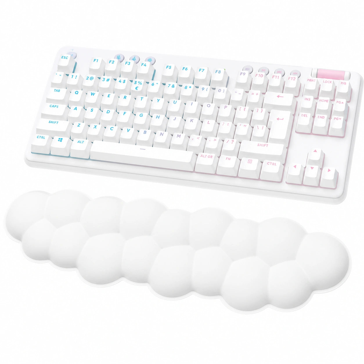 Tastiera Gaming Wireless Logitech G715 RGB con Switch Lineari GX - Compatibile PC/Mac - Bianco
