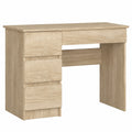 Scrivania Ufficio AKORD con 4 Cassetti in Rovere Sonoma 50x90x77 cm